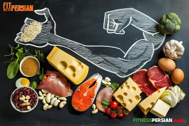 نقش تغذیه در افزایش قدرت عضلانی | چی بخوریم تا قوی تر شیم؟ 3 افزایش قدرت عضلانی